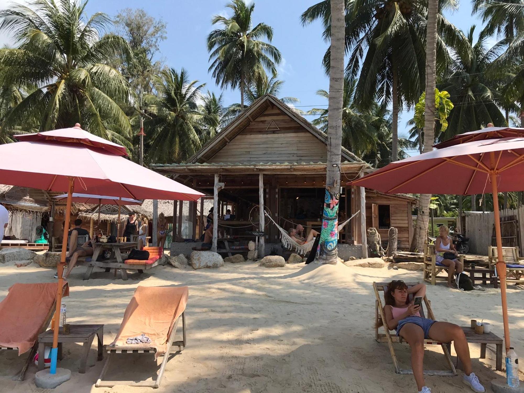 Castaway Beach Bungalows Srithanu Exterior foto