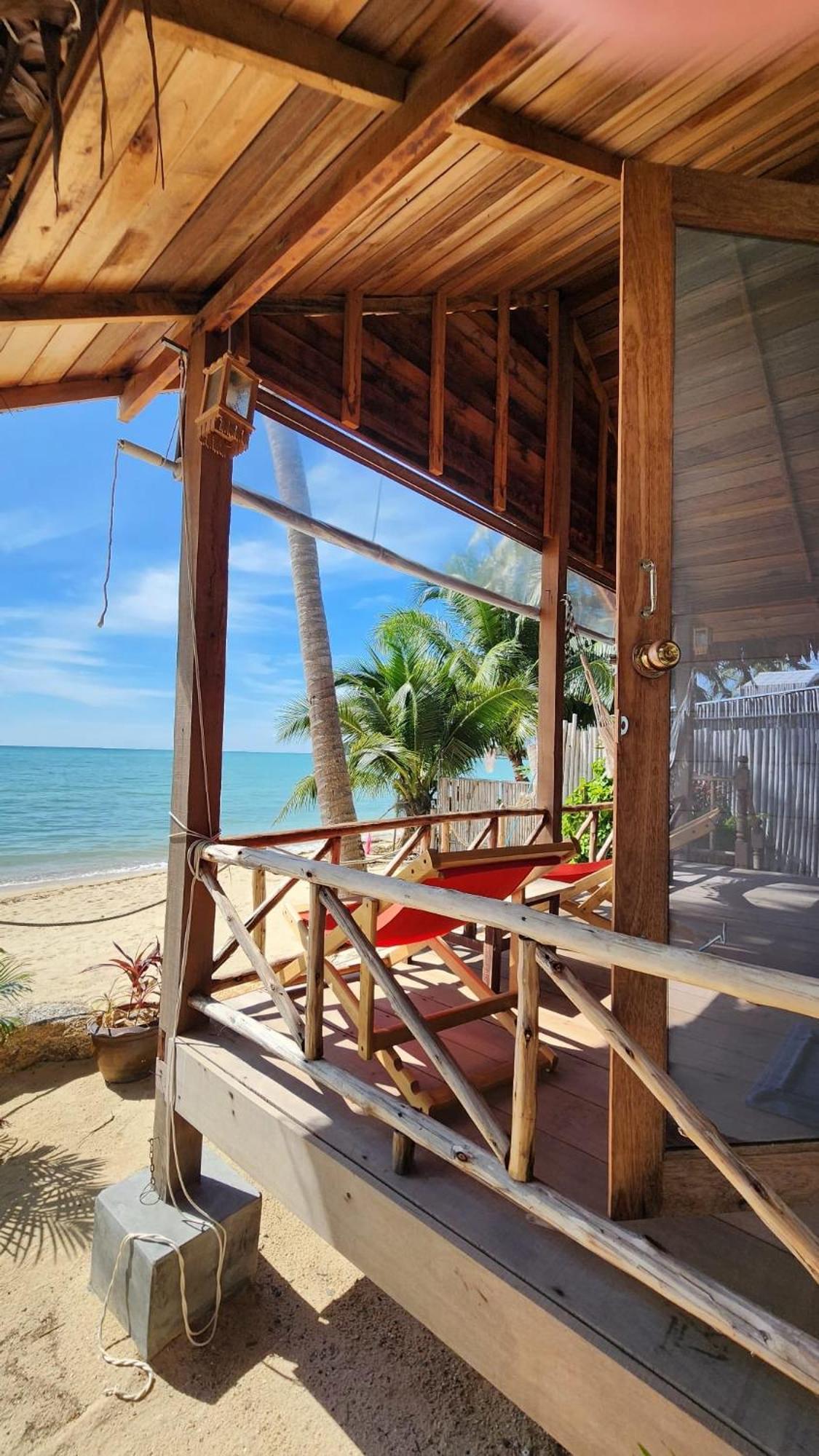 Castaway Beach Bungalows Srithanu Exterior foto