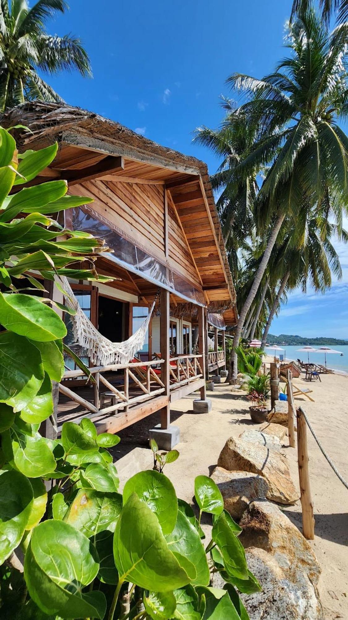 Castaway Beach Bungalows Srithanu Exterior foto