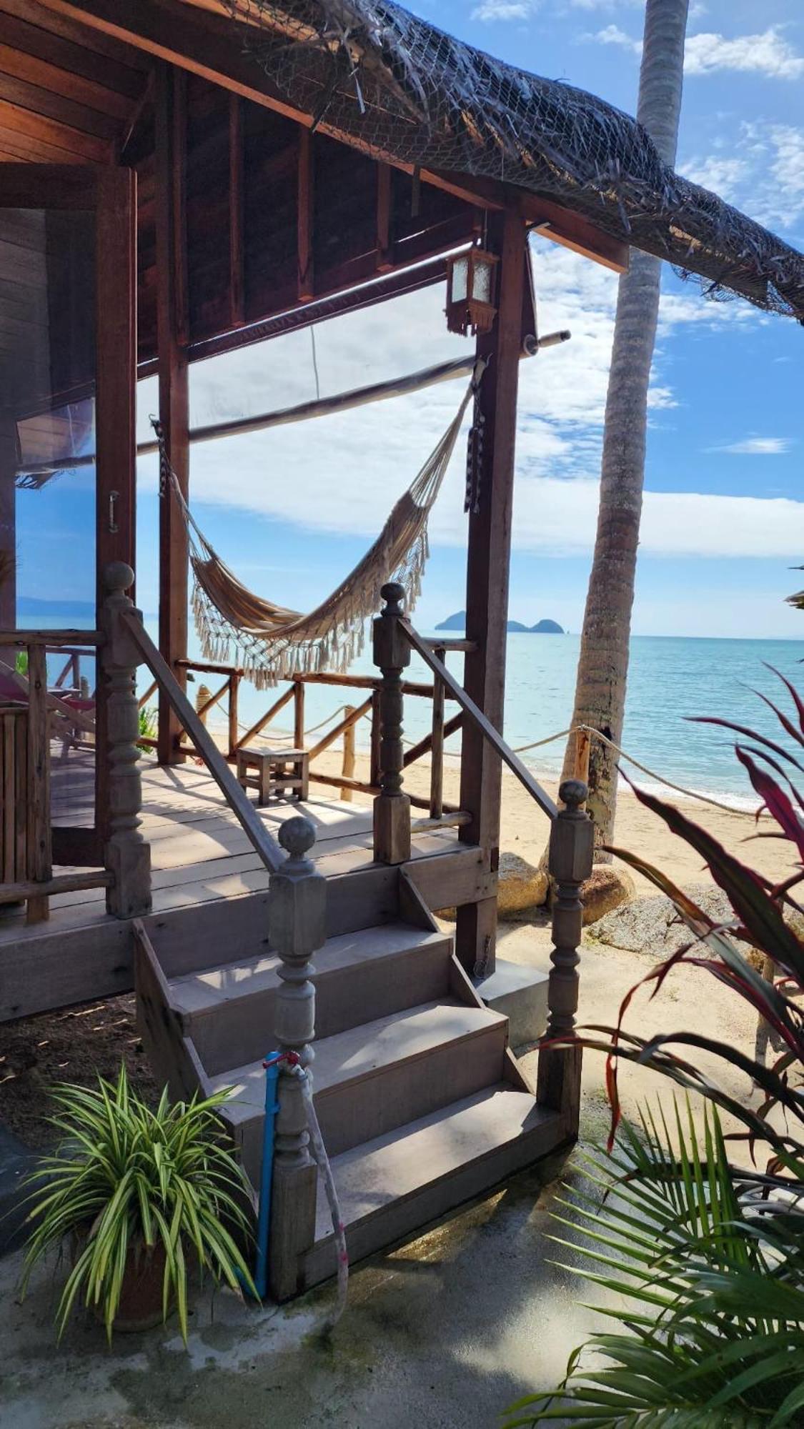 Castaway Beach Bungalows Srithanu Exterior foto
